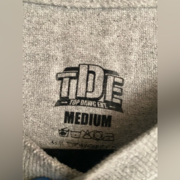 Kendrick Lamar T-Shirt | Eye 3 Essential T-Shirt | Hiii Power | TDE, Gray - Picture 3 of 4